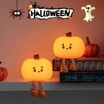 Spooky-Cute Pumpkin Night Light