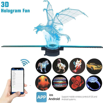 3D Holographic Fan